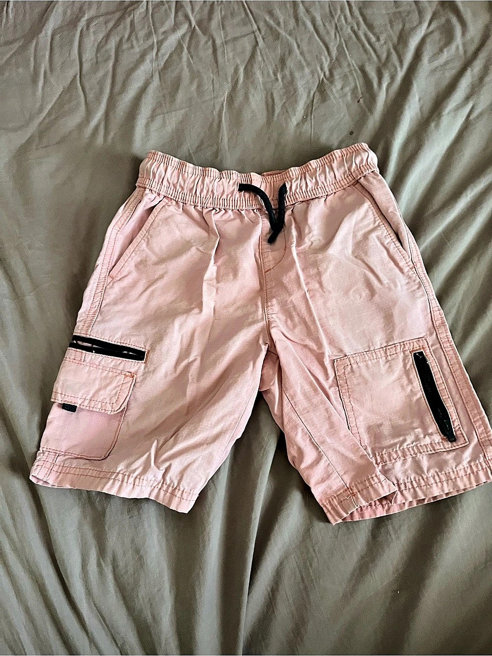 Colorful Planet Kids Cargo Shorts Pink Size Small